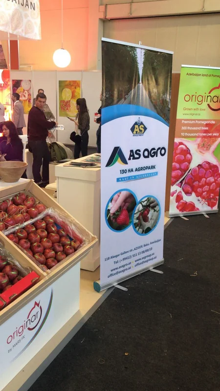 Abşeron Aqroparkının məhsulları Berlin sərgisinə çıxarılıb