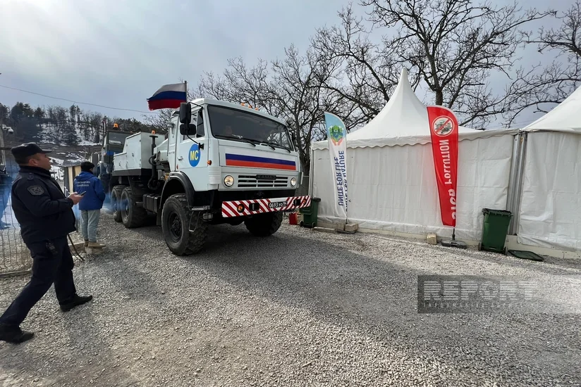 По дороге Ханкенди-Лачын беспрепятственно проехали 57 автомобилей миротворцев