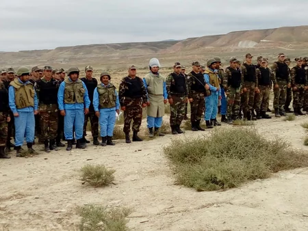 Xızıda 135 ədəd partlamamış hərbi sursat aşkar edilib