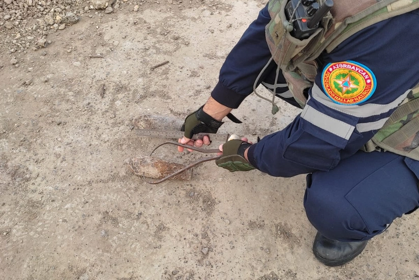 Sumqayıtda hərbi sursat aşkarlanıb