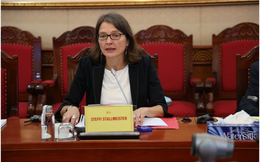 Steffi Stallmeister: AZTAF Azərbaycanın davamlı inkişafı yolunda mühüm addımdır