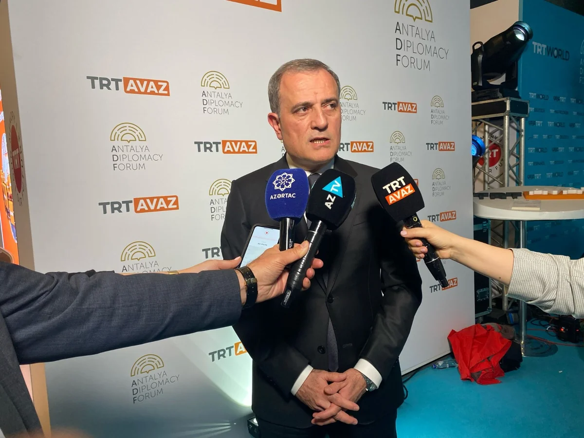 Ceyhun Bayramov: Antalya Diplomatiya Forumuna artan marağın şahidi olmaq sevindiricidir