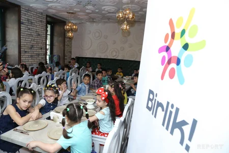 Bakıda valideyn himayəsindən məhrum olunmuş uşaqlar üçün şənlik keçirilib