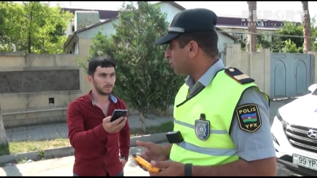 DYP Zərdabda reyd keçirib, 40-a yaxın sürücü cərimələnib - FOTO - VİDEO