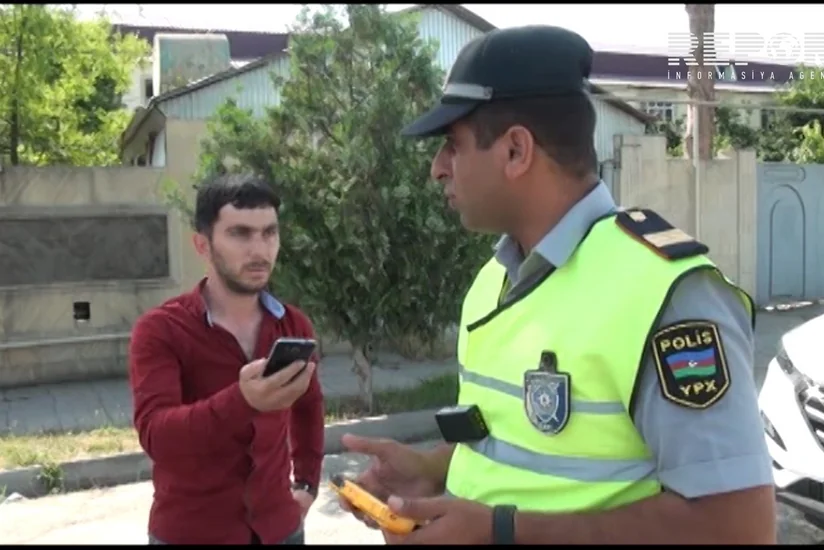DYP Zərdabda reyd keçirib, 40-a yaxın sürücü cərimələnib - FOTO - VİDEO