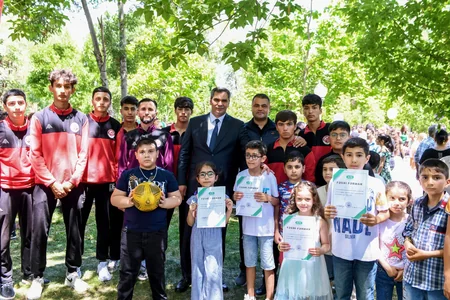 Naxçıvanda “Uşaqların rəngli dünyası” adlı bayram tədbiri təşkil olunub