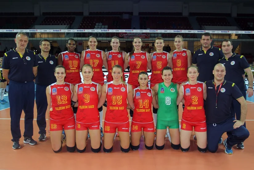 Bakının “Telekom” voleybol komandası İstanbulda Fənərbaxçanın qonağı olub