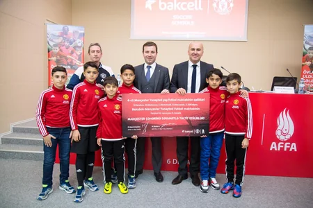 Mançester Yunayted Yay Futbol Məktəbinin 7 qalibi İngiltərəyə gedəcək