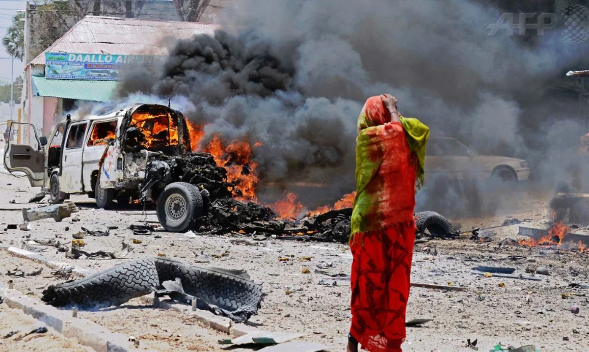 Somalidə terrorçuların hücumu nəticəsində 25-dən artıq hərbçi ölüb