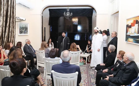 Maqsud İbrahimbəyov Yaradıcılıq Mərkəzində “LEYLA. FONS VITAE” poeziya tamaşası təqdim olunub