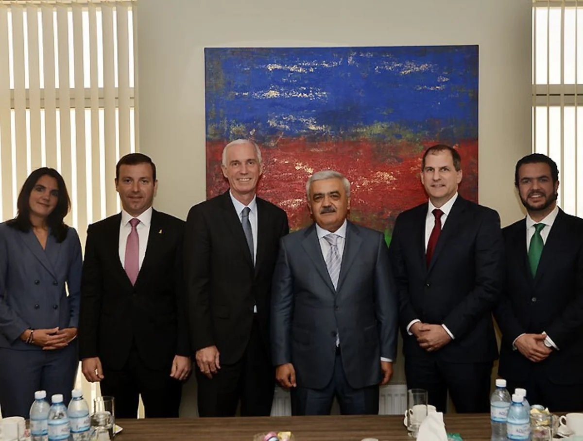 AFFA prezidenti üç futbol federasiyasının nümayəndə heyətini qəbul edib