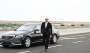 Prezident İlham Əliyev Əhmədbəyli-Füzuli-Şuşa yolunun açılışında iştirak edib