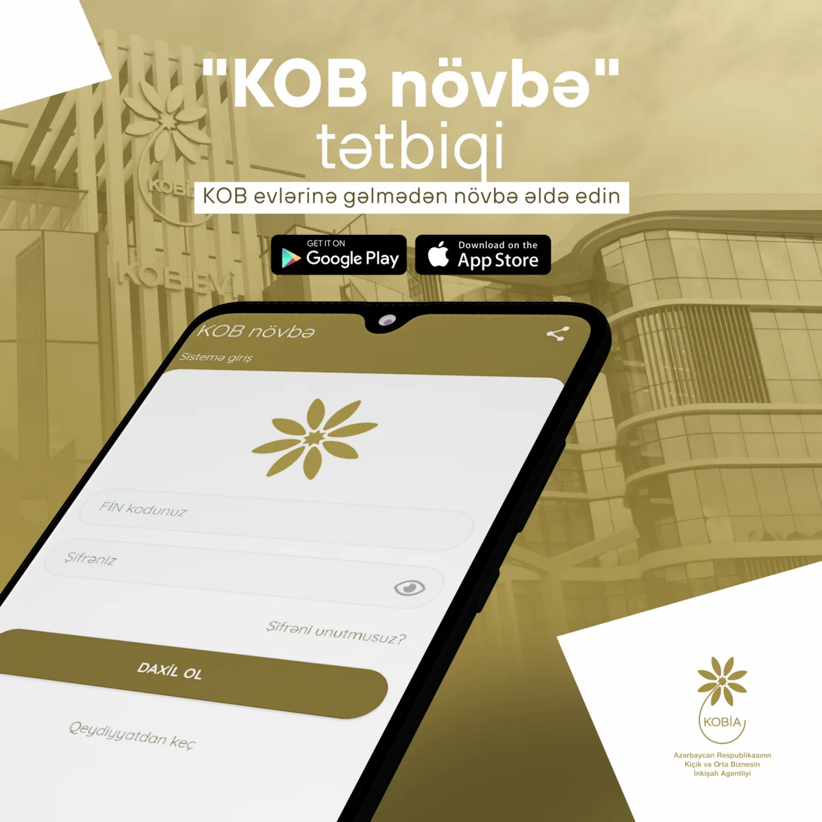 Sahibkarlar KOB evlərinə gəlmədən onlayn növbə götürə bilərlər