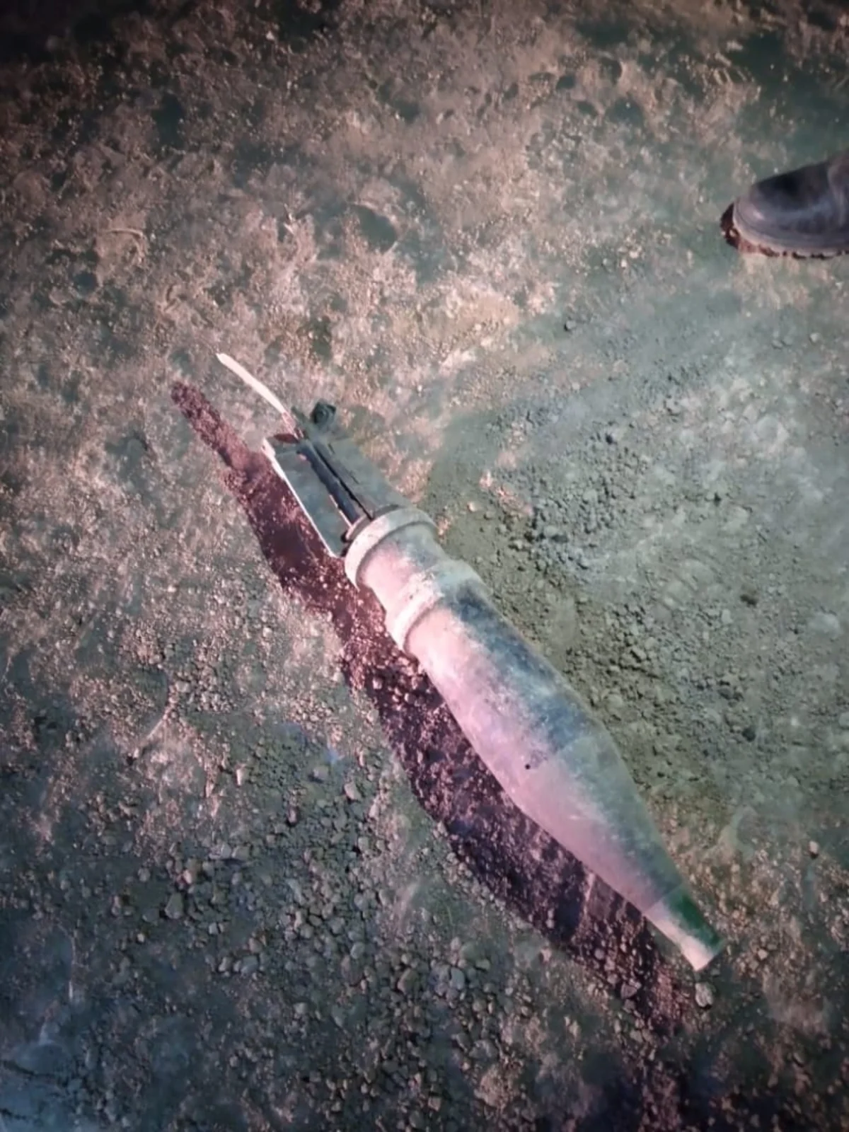 Sumqayıtda 100 mm-lik top mərmisi tapıldı