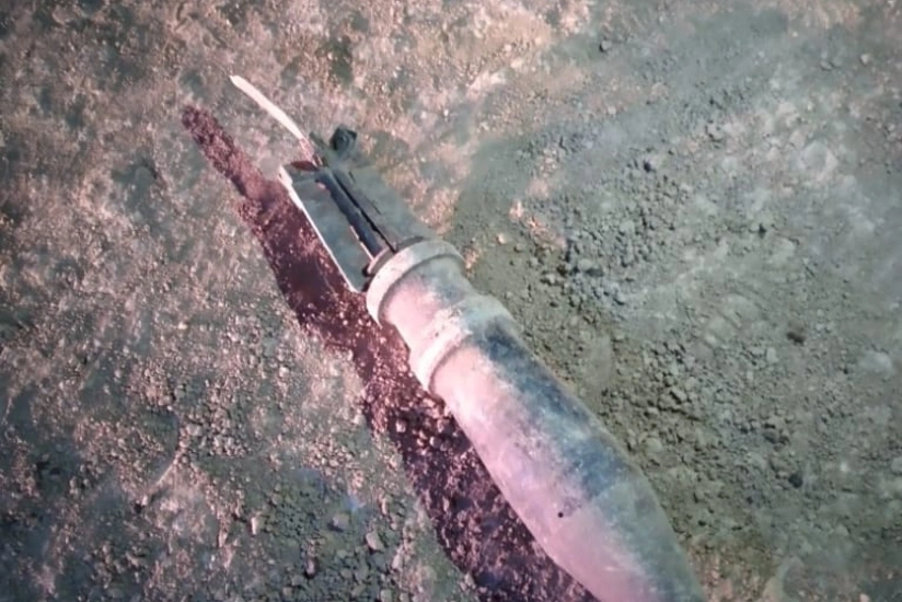 В Сумгайыте обнаружен артиллерийский снаряд