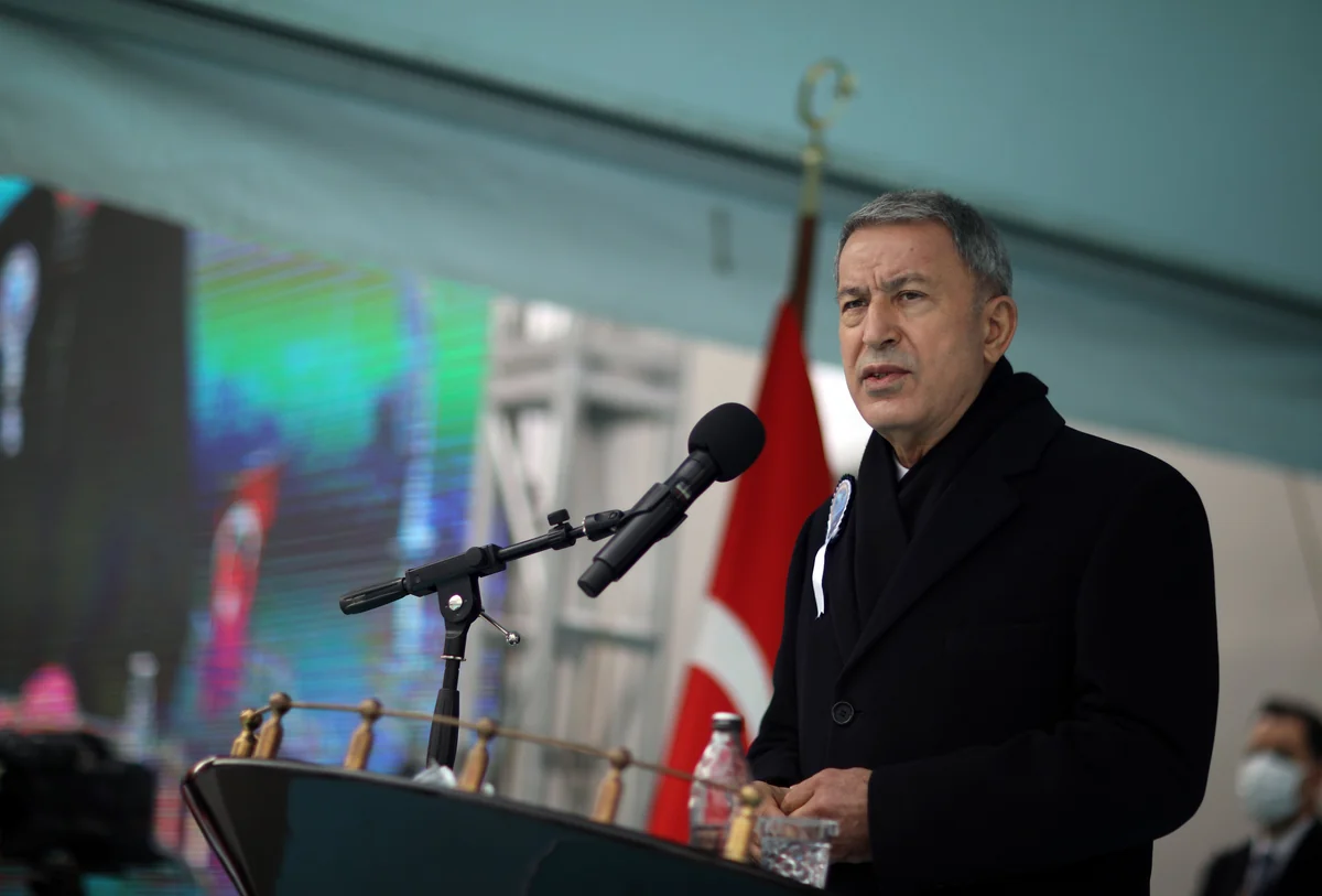 Hulusi Akar: Terrorla mübarizədə beynəlxalq əlaqələrdən və diplomatiyadan intensiv istifadə edirik