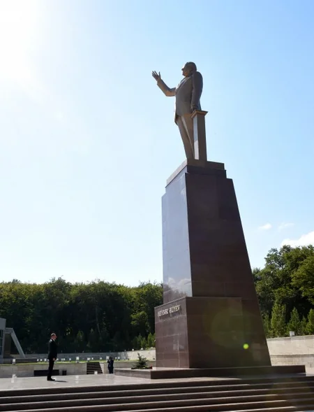 Prezident İlham Əliyev Qusar rayonuna səfərə gedib