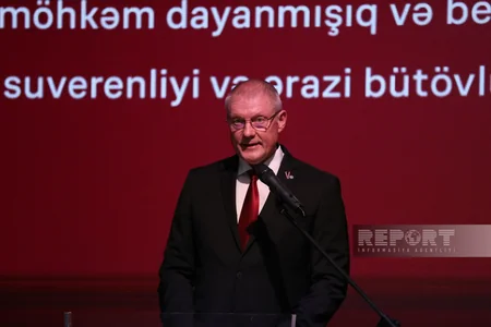 Bakıda Latviya Respublikasının elan olunmasının 105 illiyi qeyd edilib