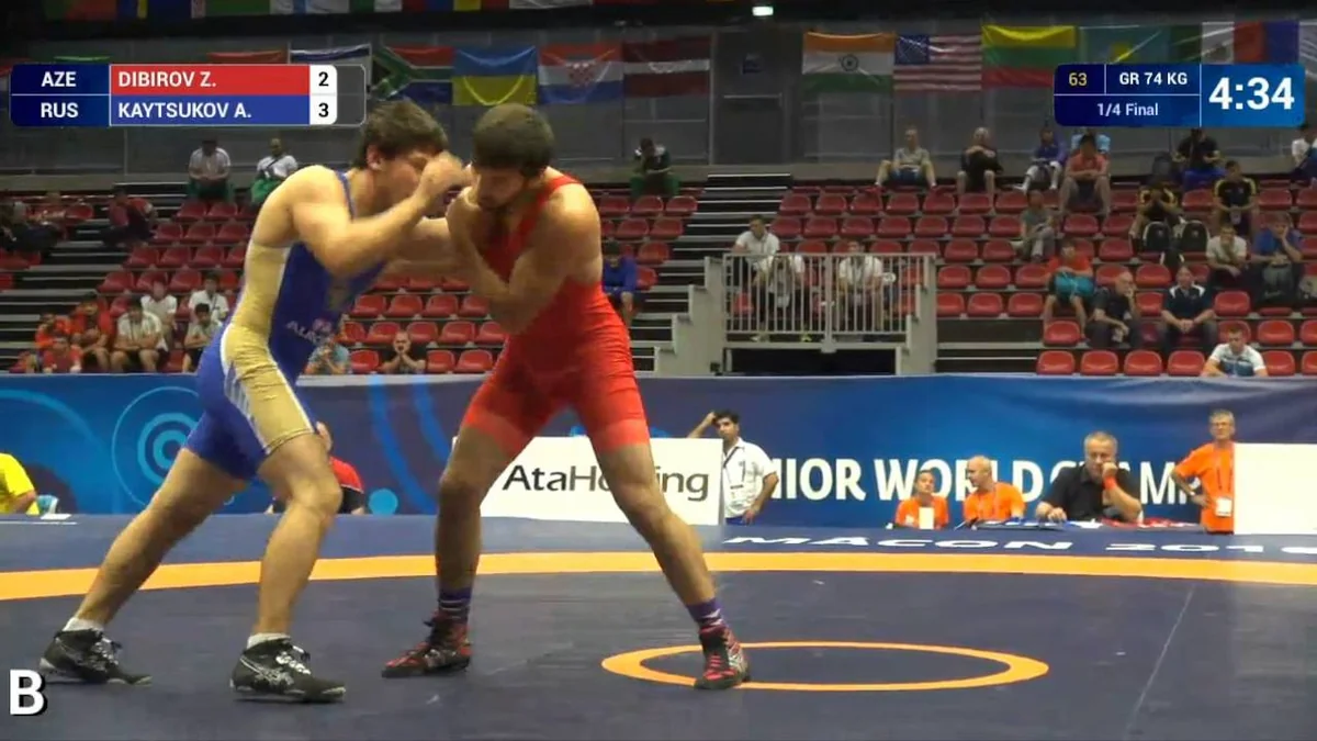 Azerbaijani Greco-Roman wrestler gets 4-year ban for doping