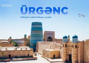 AZAL resumes regular flights to Urgench