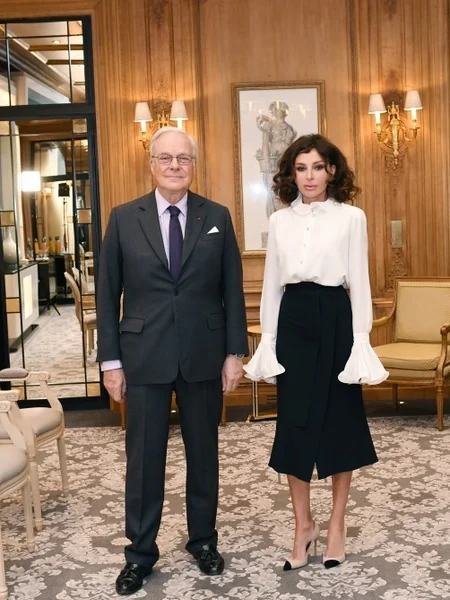 First Vice-President of Azerbaijan Mehriban Aliyeva met with chairman of Rothschild Global Financial Advisory