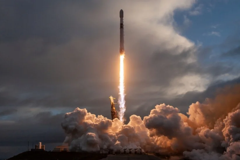 Ракета SpaceX стартовала на орбиту с новой партией интернет-спутников Starlink