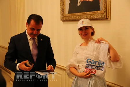Gəncədə Azərbaycan - Avropa İttifaqı münasibətlərinin 25 illiyi təntənəli şəkildə qeyd olunub - FOTO