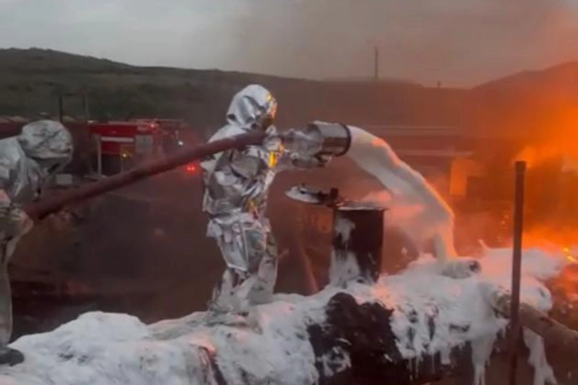 FHN: Xankəndi yaxınlığında yanacaqdoldurma məntəqəsindəki yanğın söndürülüb - YENİLƏNİB-2