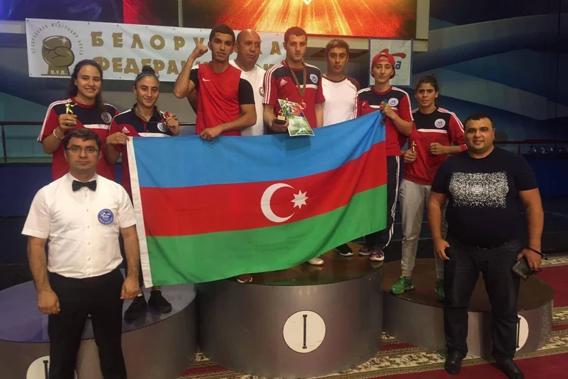 Azərbaycan boksçuları Belarusda beş medal qazanıblar
