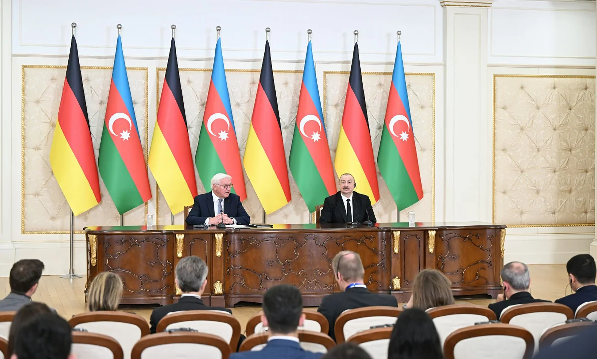 Almaniya Prezidenti: Azərbaycan 2022-ci ildə qaz təchizatında bizə kömək edib