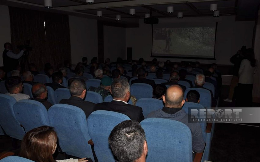 Biləsuvarda “Mübariz” filminin qala gecəsi keçirilib