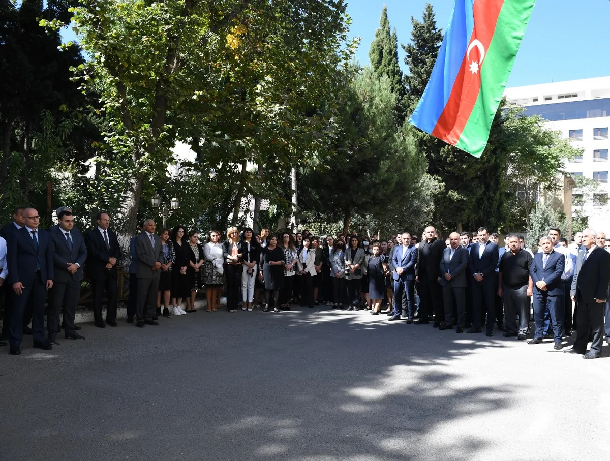 Qaçqınkomda şəhidlərin xatirəsi yad olunub