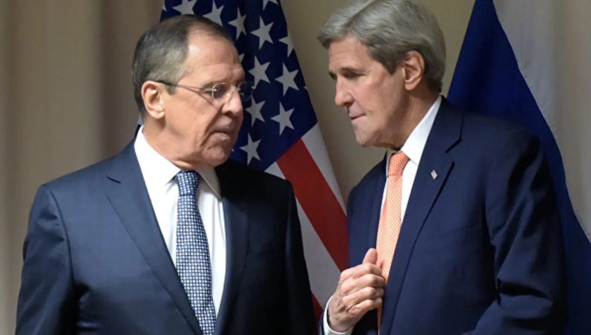 Kerri və Lavrov Suriya böhranını müzakirə ediblər