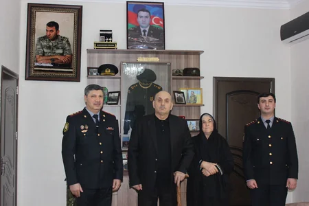 Göyçayda Novruz bayramı münasibətilə şəhid ailələri və qazilər ziyarət olunub