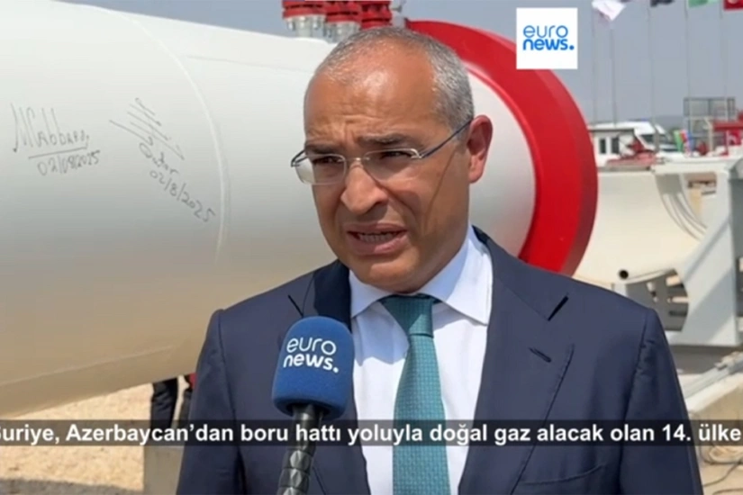 Euronews Turkish: Сирия стала 14-й страной, куда Азербайджан поставляет природный газ