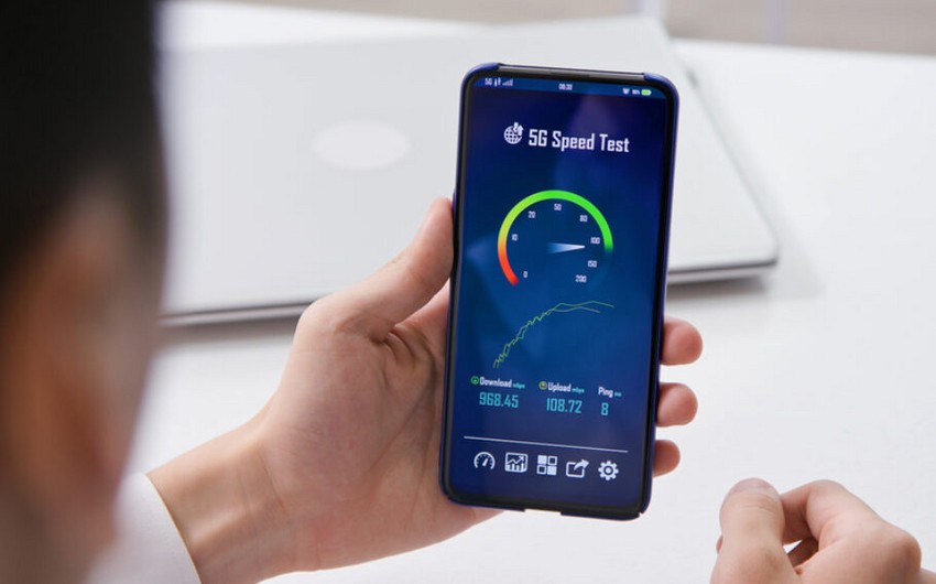 Bakıda mobil internetin sürəti 60 % artıb