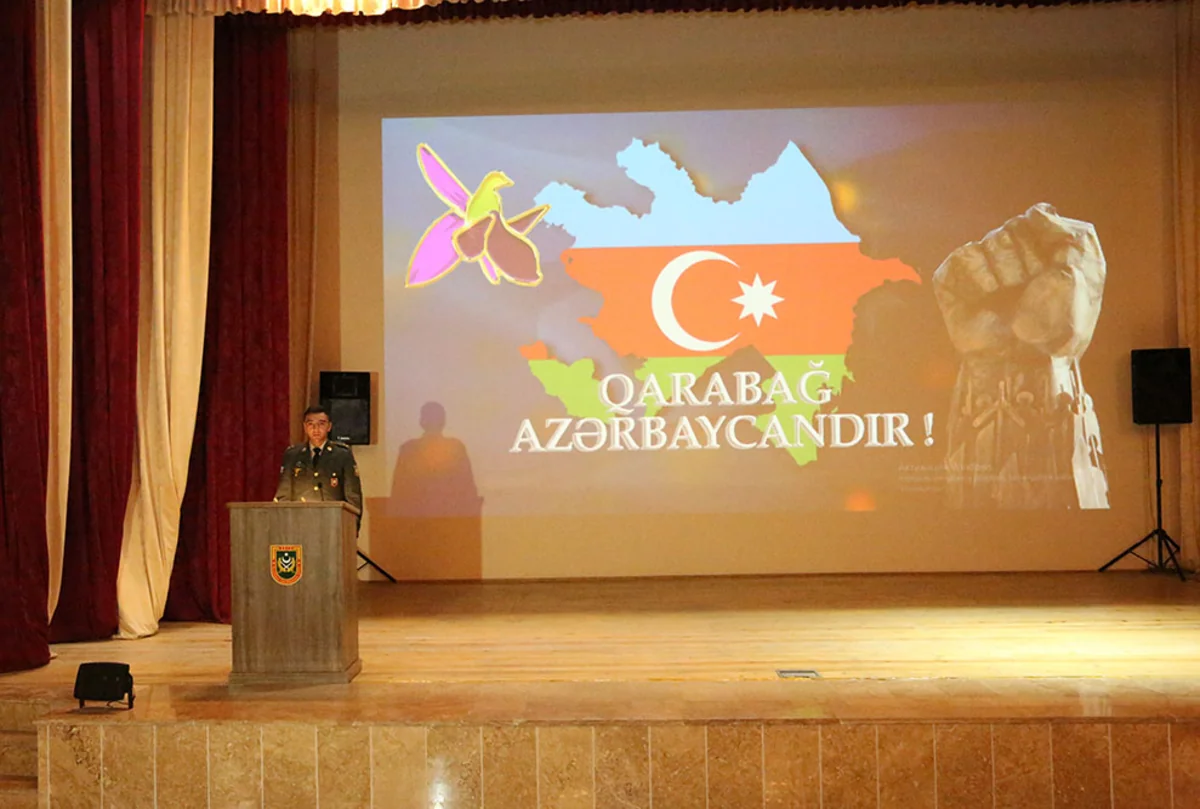 Zəfər Günü Naxçıvan Qarnizonu Qoşunlarında təntənəli qeyd edilir
