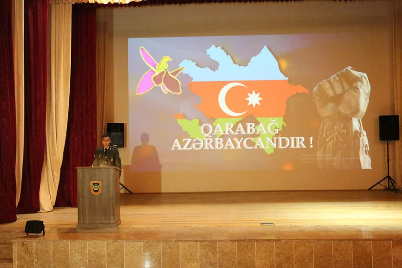 Zəfər Günü Naxçıvan Qarnizonu Qoşunlarında təntənəli qeyd edilir