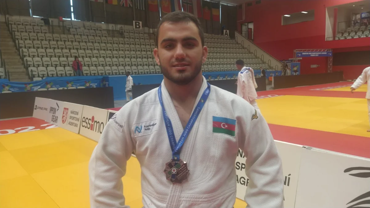 Azərbaycan cüdoçusu: Avropa çemionatında ilk medalımı qazandığım üçün şadam