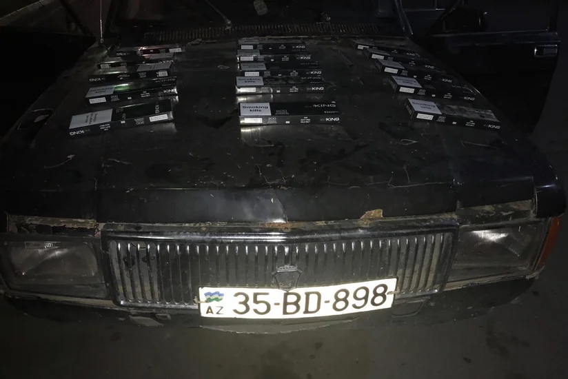 Gürcüstandan Azərbaycana qanunsuz yolla külli miqdarda siqaret gətirilməsinin qarşısı alınıb