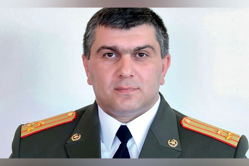 Ermənistanda general tutulub
