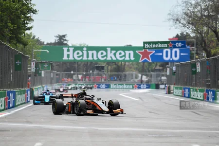 Oliver Bearmanın qalib gəldiyi “Formula 2” yarışından FOTOREPORTAJ