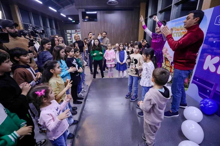 CinemaPlus Bakıxanov Mall-da uşaqlar üçün bayram şənliyi keçirib