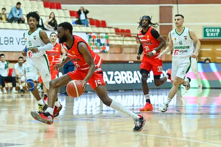 Azərbaycan Basketbol Liqası: Turun son oyununda sensasiya qeydə alınıb