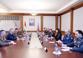 Azərbaycanla Macarıstan arasında hərbi əməkdaşlıq müzakirə edilib