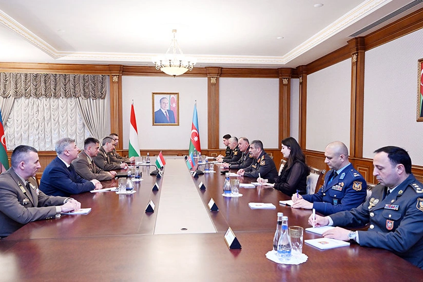 Azerbaijan, Hungary develop military cooperation