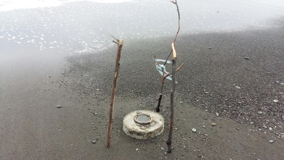 Lənkəranın dəniz sahilində 1 ədəd tank əleyhinə mina tapılıb