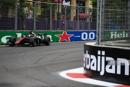 Oliver Bearmanın qalib gəldiyi “Formula 2” yarışından FOTOREPORTAJ