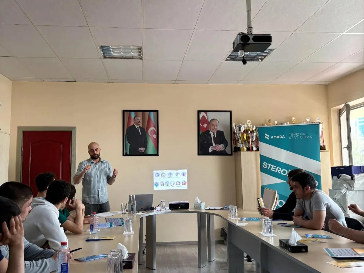 Gənc güləşçilər üçün antidopinq mövzusunda maarifləndirmə seminarı keçirilib