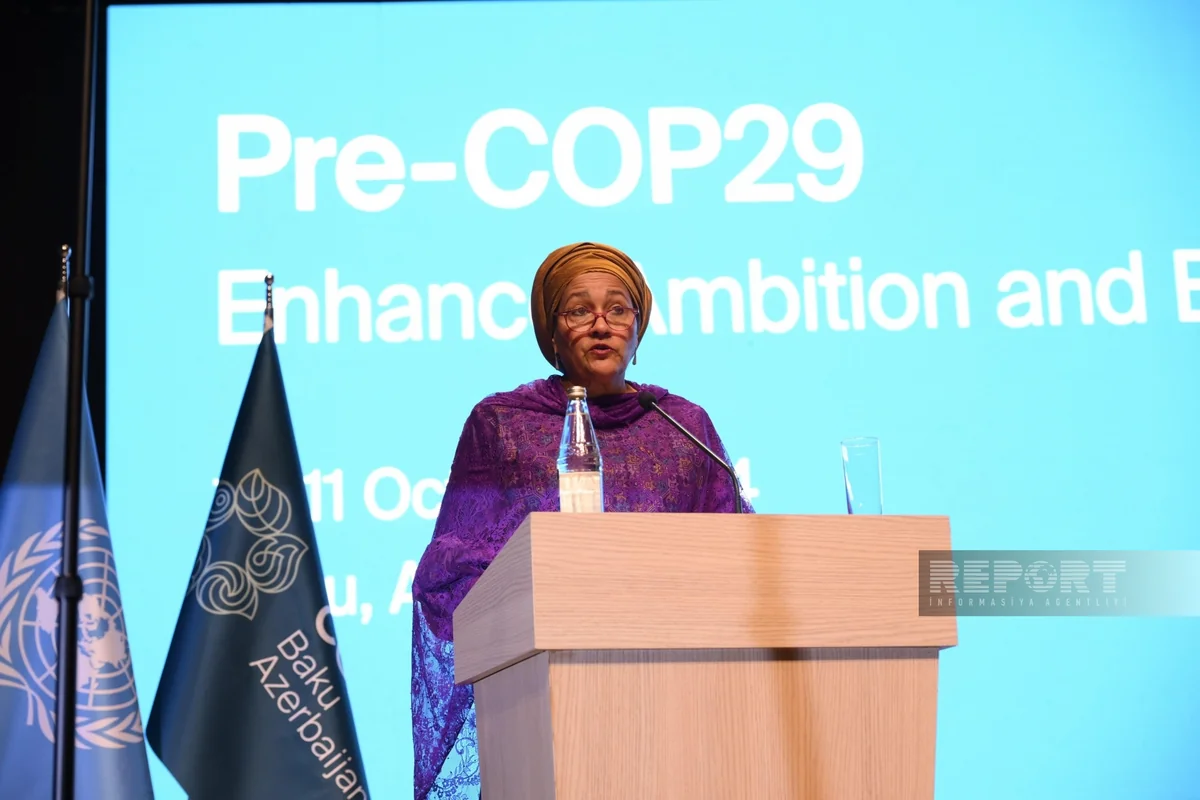 Амина Мохаммед: COP29 должна воплотить амбиции в реальные экономические результаты